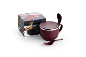 stainless steel soup bowl